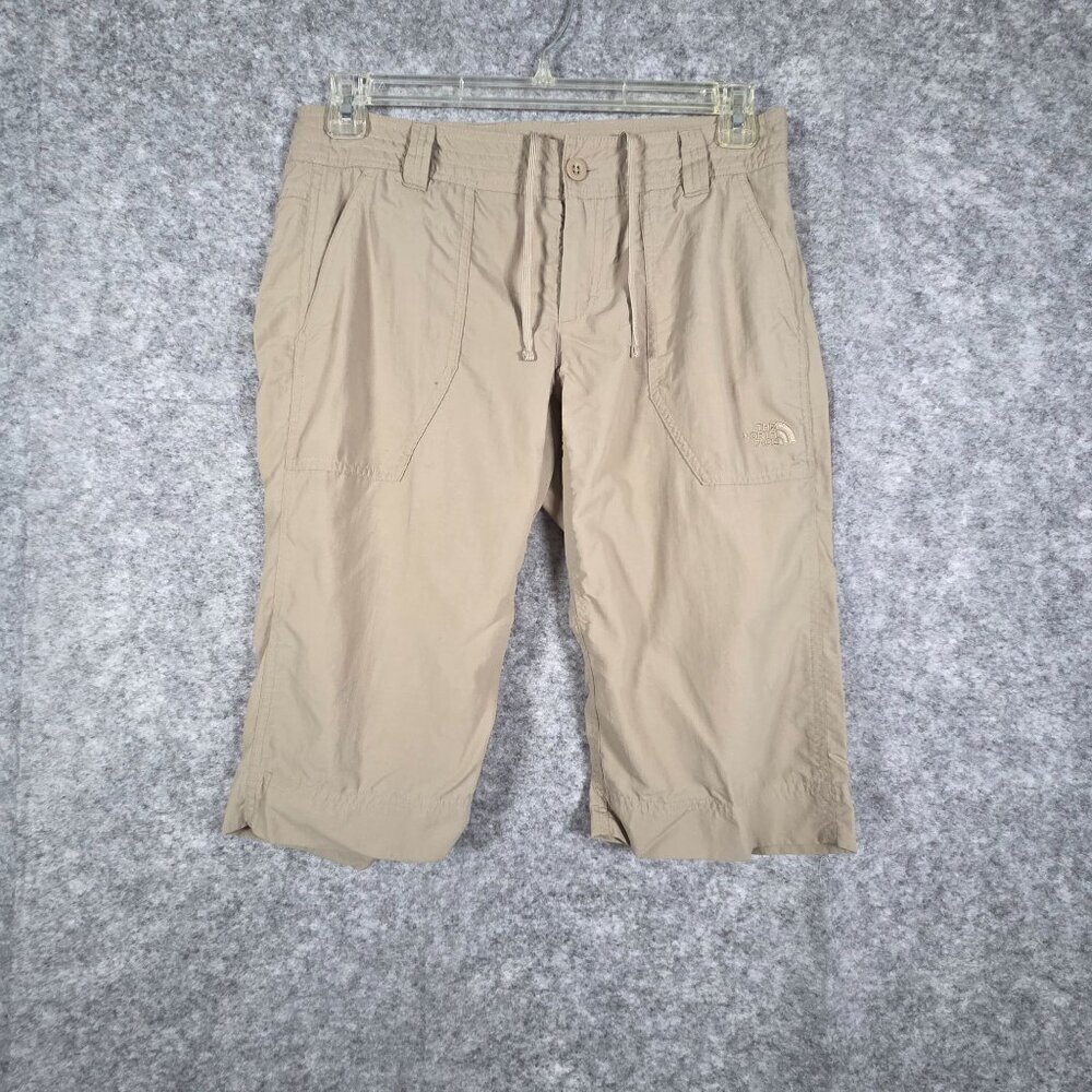 The North Face Women's Flat Front Casual Capri Pants size 10 Gorpcore outdoor